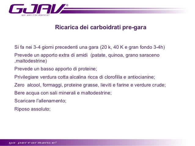 carboidrati pre gara scaricare